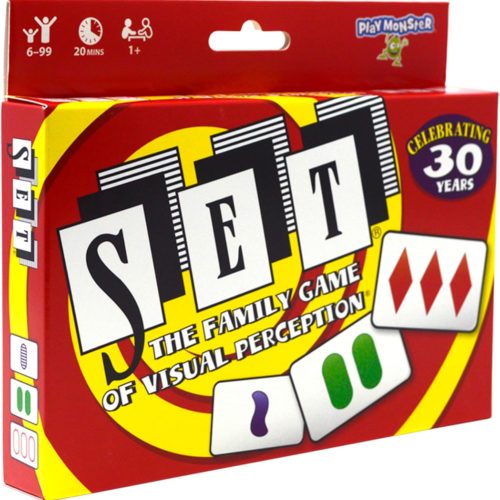 SET Enterprises SET - The Family Card Game of Visual Perception - Race to Find The Matches